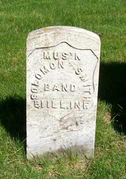 Photo of solomon smith military stone