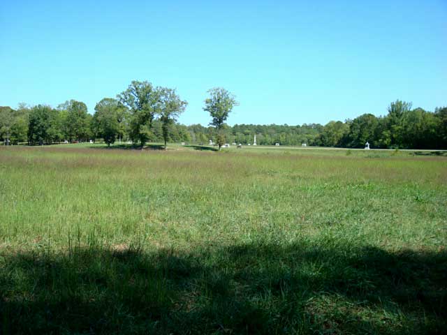 Viniard across West Field